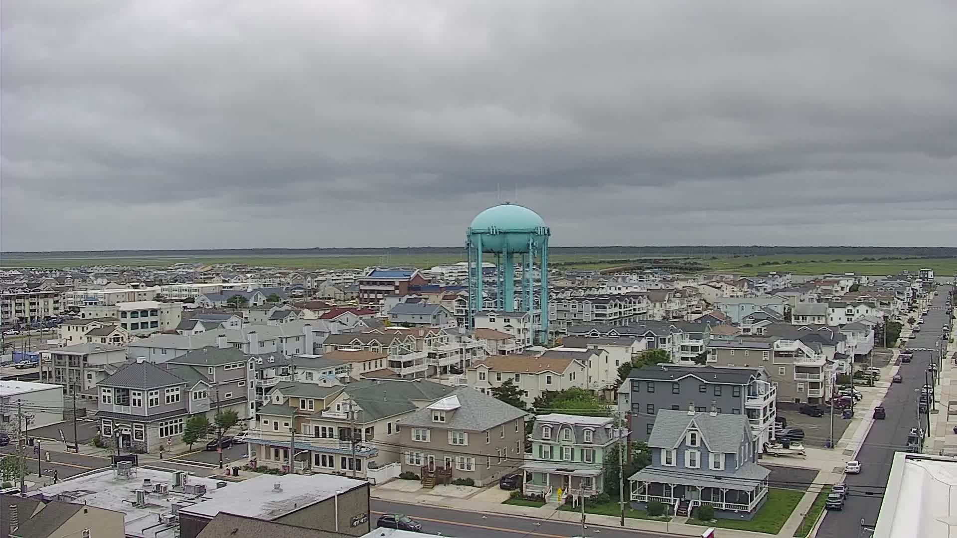 Spinnaker  PTZ Cam Looking Southwest - City Skyline View