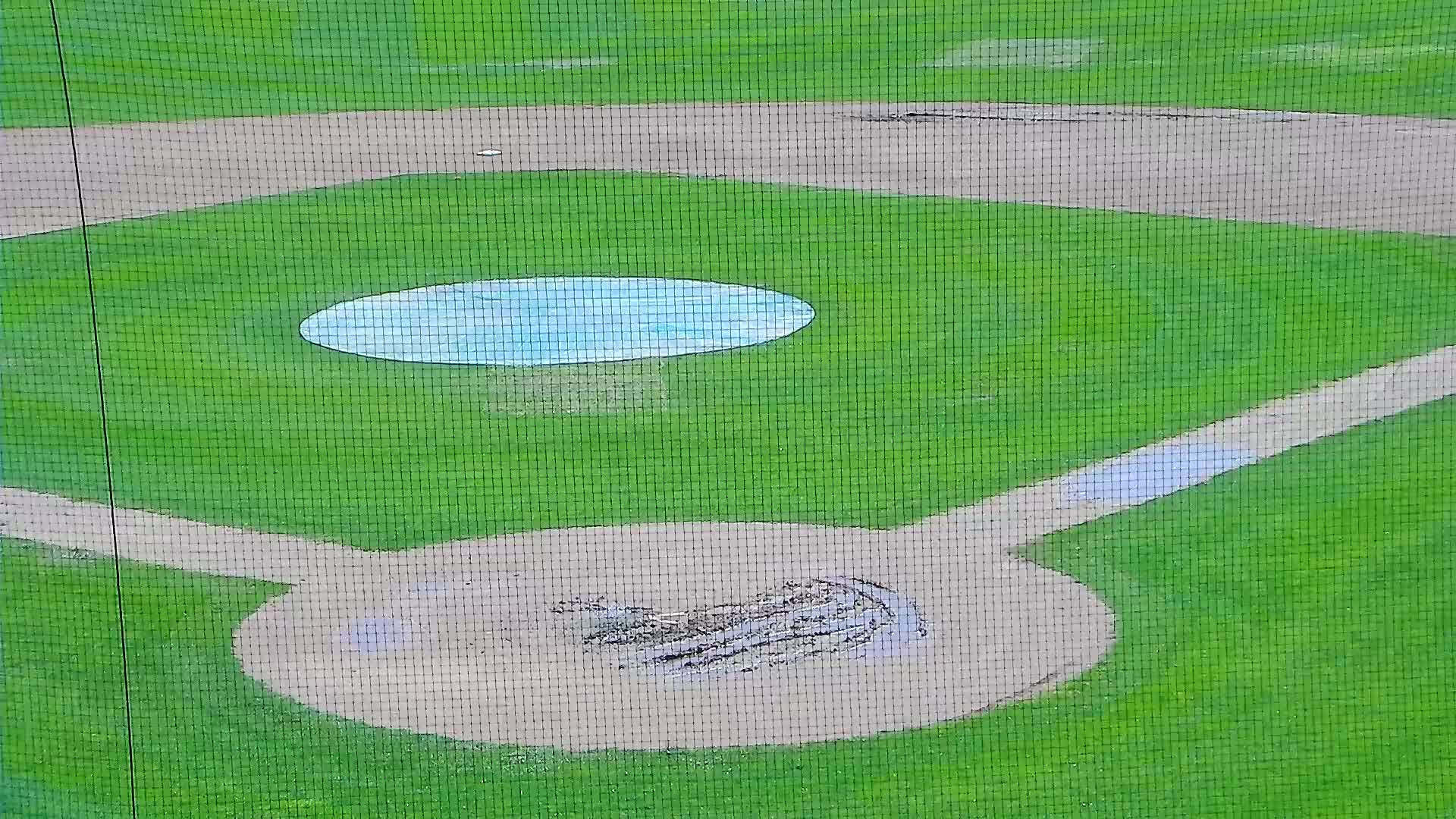 Surf Stadium Field Pitcher and Catcher