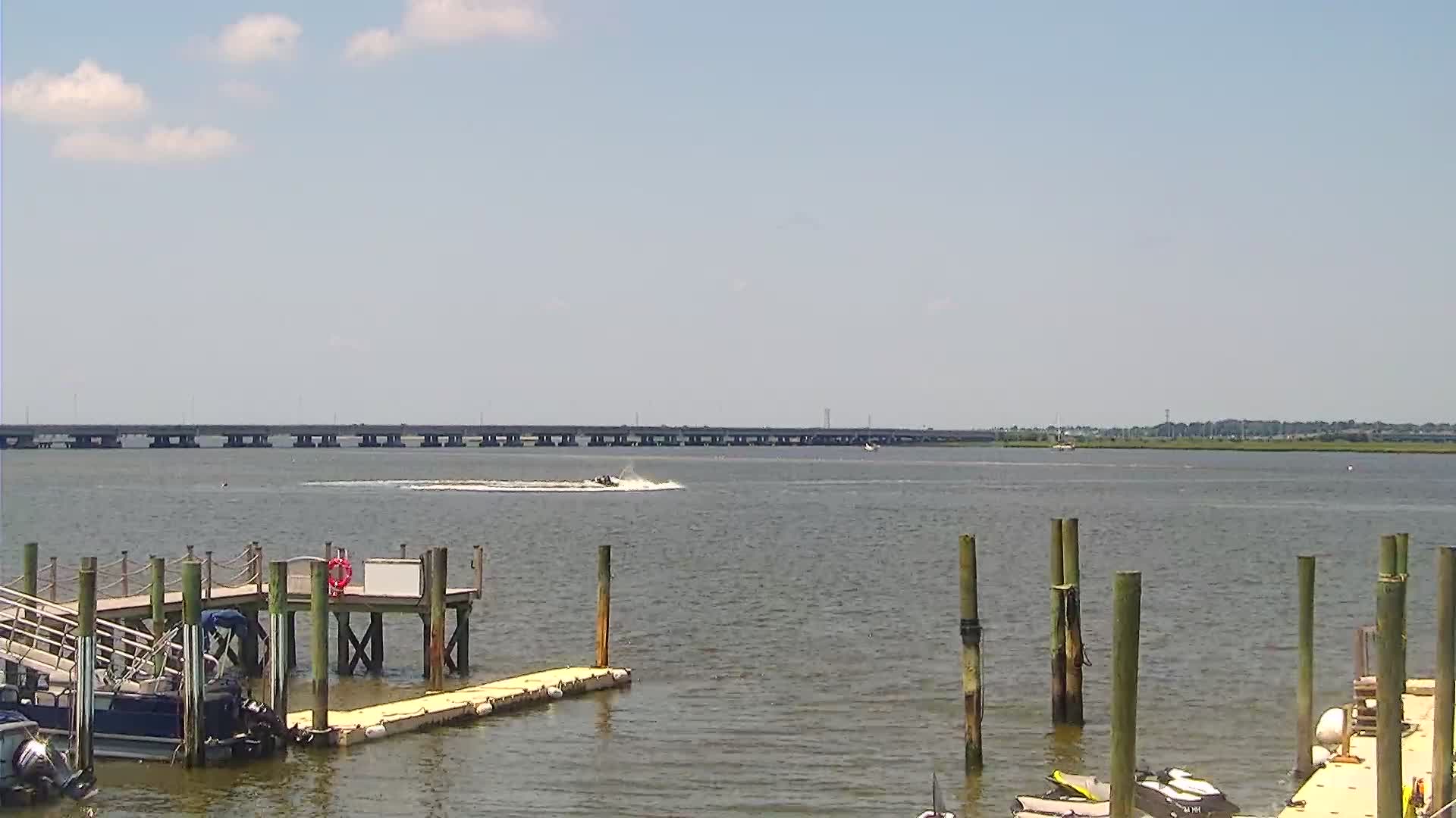 Wet and Wild - Jet Skis and Boat Docks Pano Cam