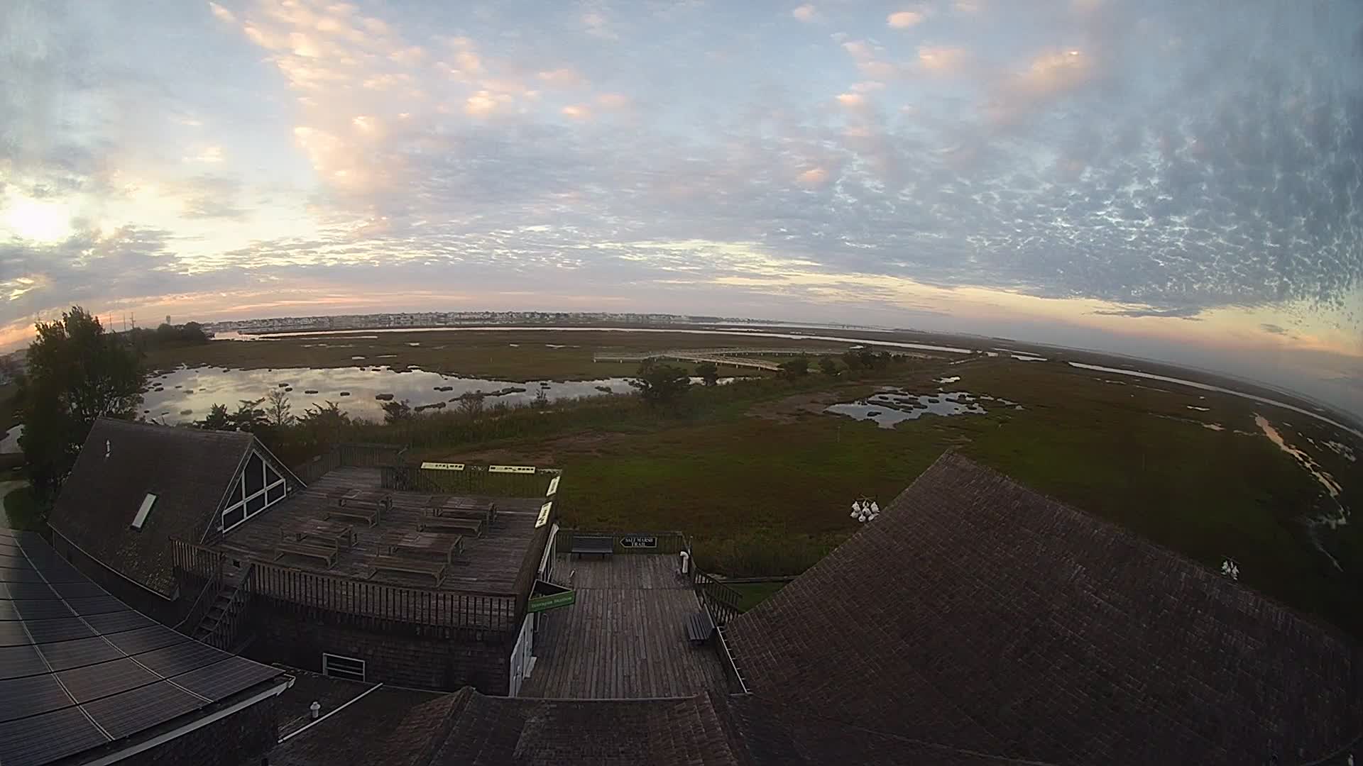 The Wetlands Institute Marsh Walkway and Great ChannelHarbor Bay