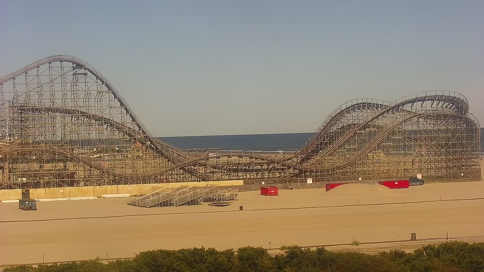 Wildwoods Convention Center Roller Coaster Ocean View